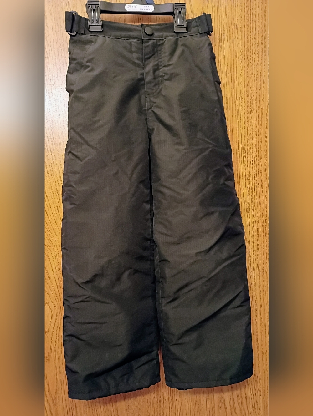 Children's- Place Black Quilted Insulated Snow Pants